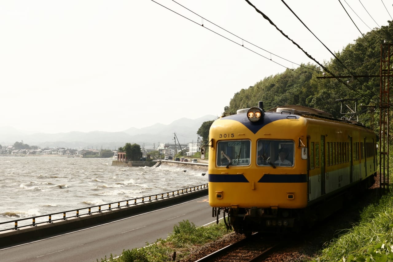 宍道湖と一畑電車　イメージ